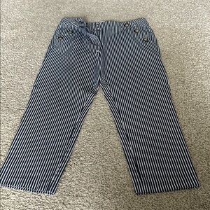 The Loft Riviera Slim cropped pants.